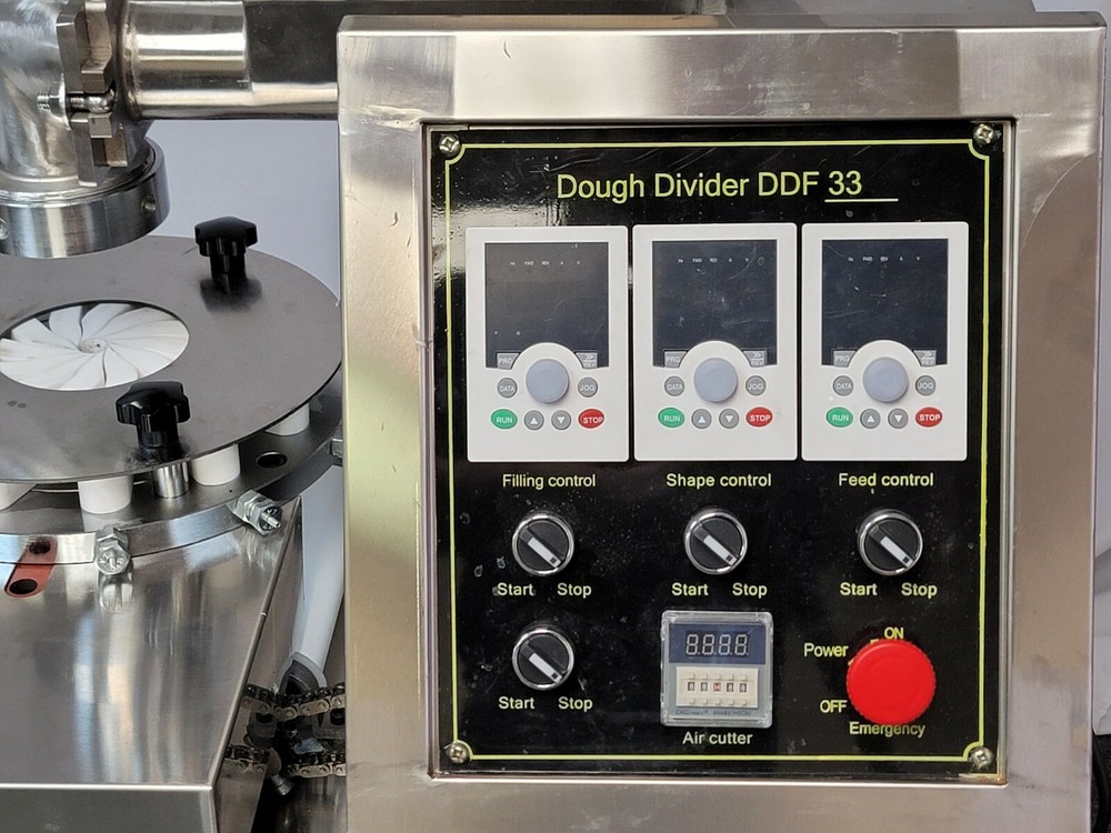 Adjustable Dough Divider Automatic Cutter Machine With Foldable Conveyor Belt