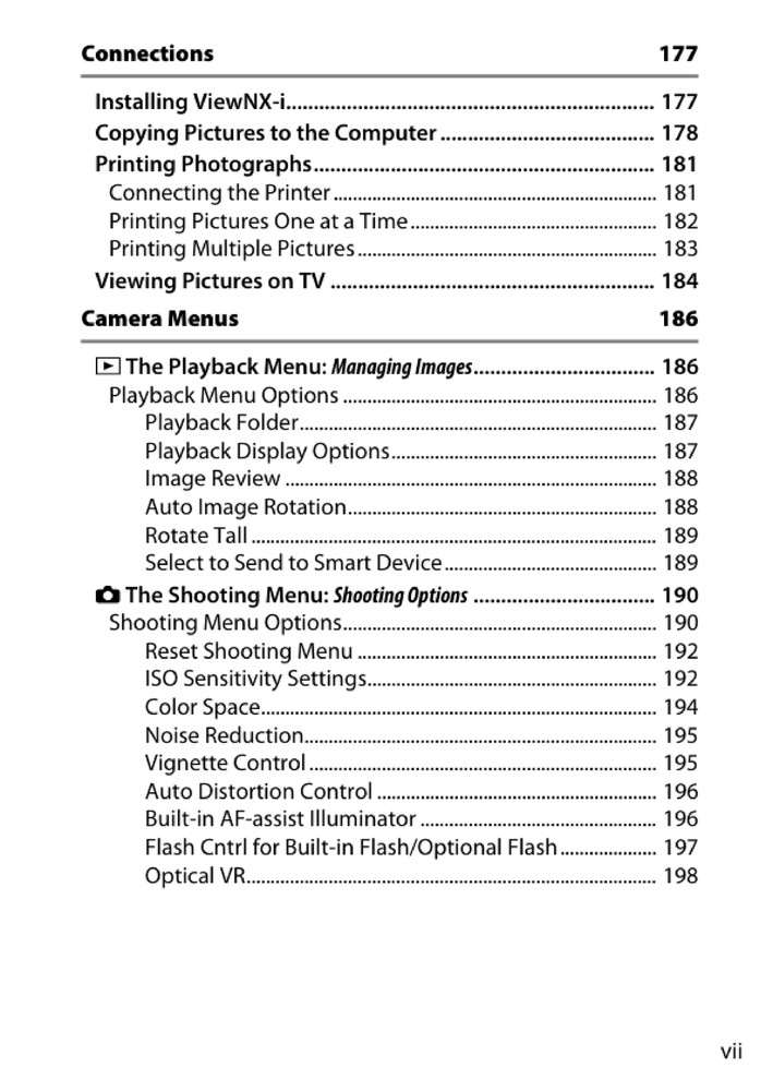 Nikon D3400 — User Reference Manual Guide — 1/2 Size, 5.5" x 8.5" Small Compact