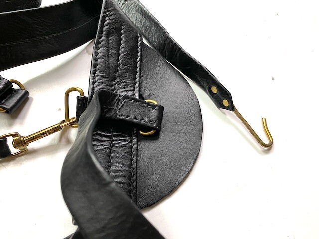 CIVIL WAR US UNION OFFICER M1851 LEATHER SWORD SABER BELT & BUCKLE