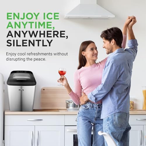 NUTRICHEF COUNTERTOP NUGGET ICE MAKER MACHINE - Computer Vision