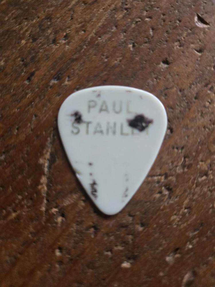 KISS Paul Stanley Vintage Guitar Pick - 1984 Animalize Tour