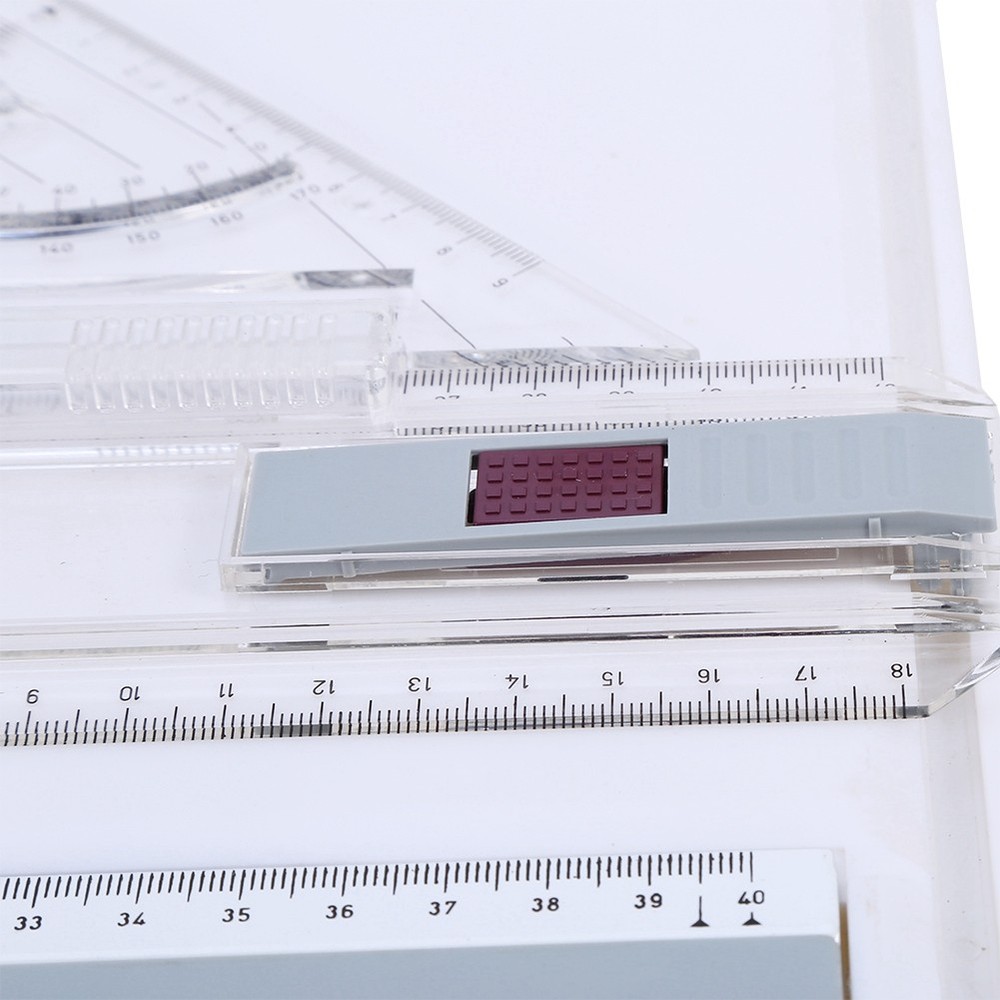 Multifunctional A3 Drawing Board Table With Adjustable Angle Rulers