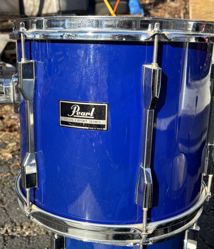Pearl Export Blue 12” Tom Drum II