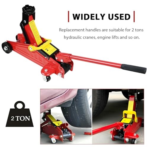 Horizontal Hydraulic Jack Handle, 2 Ton Floor Jack Pole Lever Replacement with