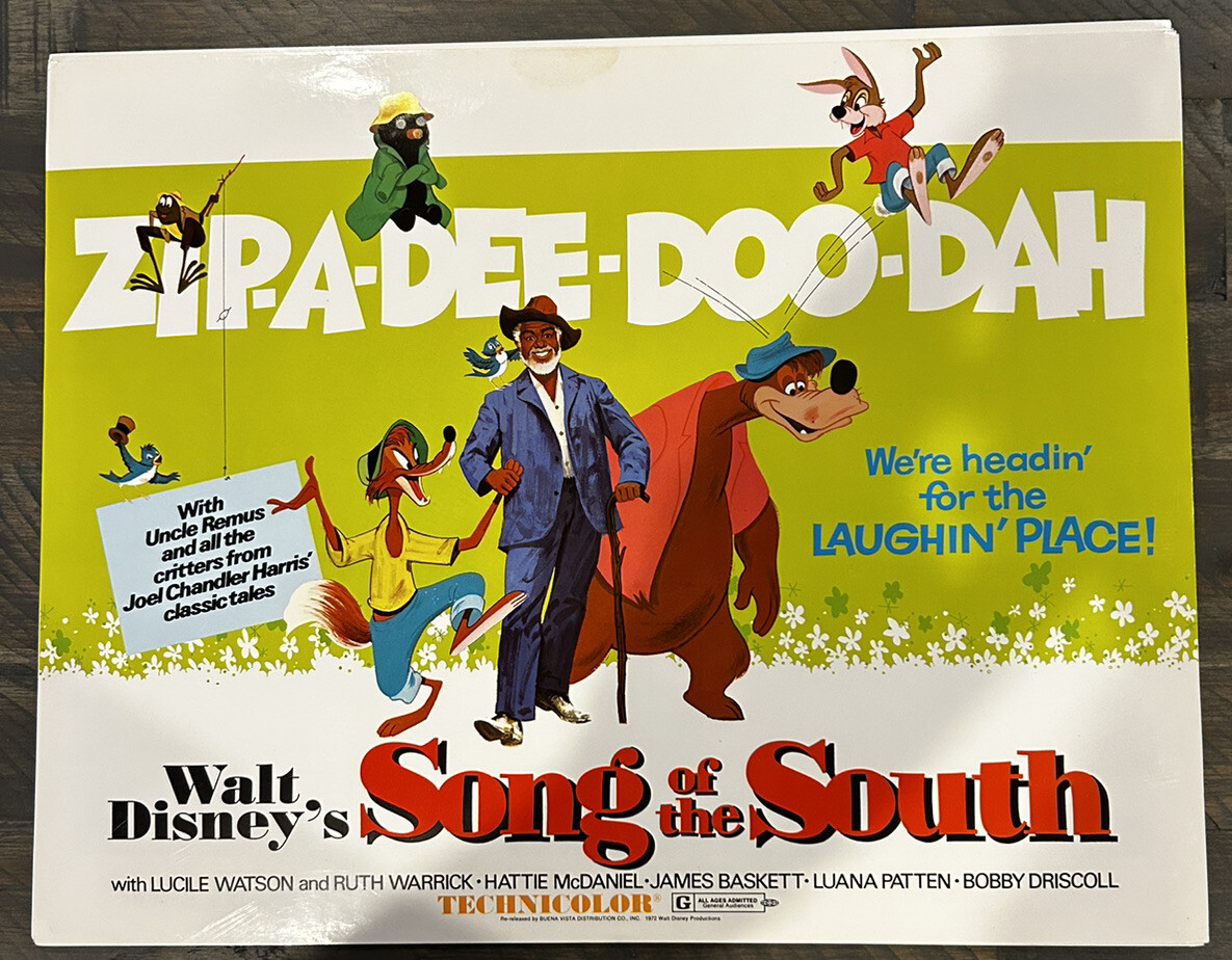 SONG OF THE SOUTH Original Complete Set of 9 Lobby Cards - R1972 - RARE!