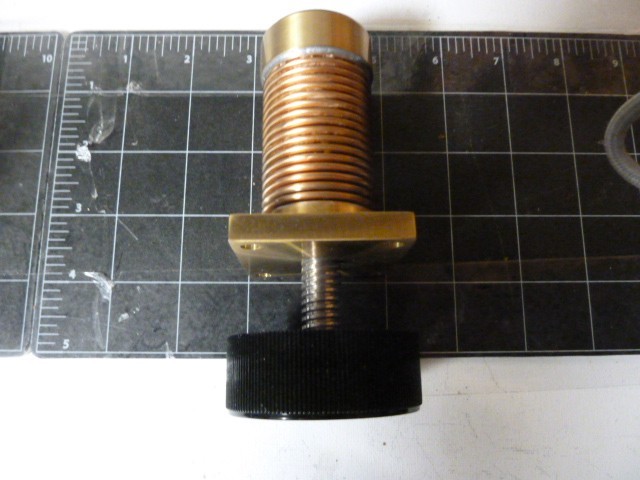 KEY BRASS MANUAL BELLOWS VACUUM VALVE