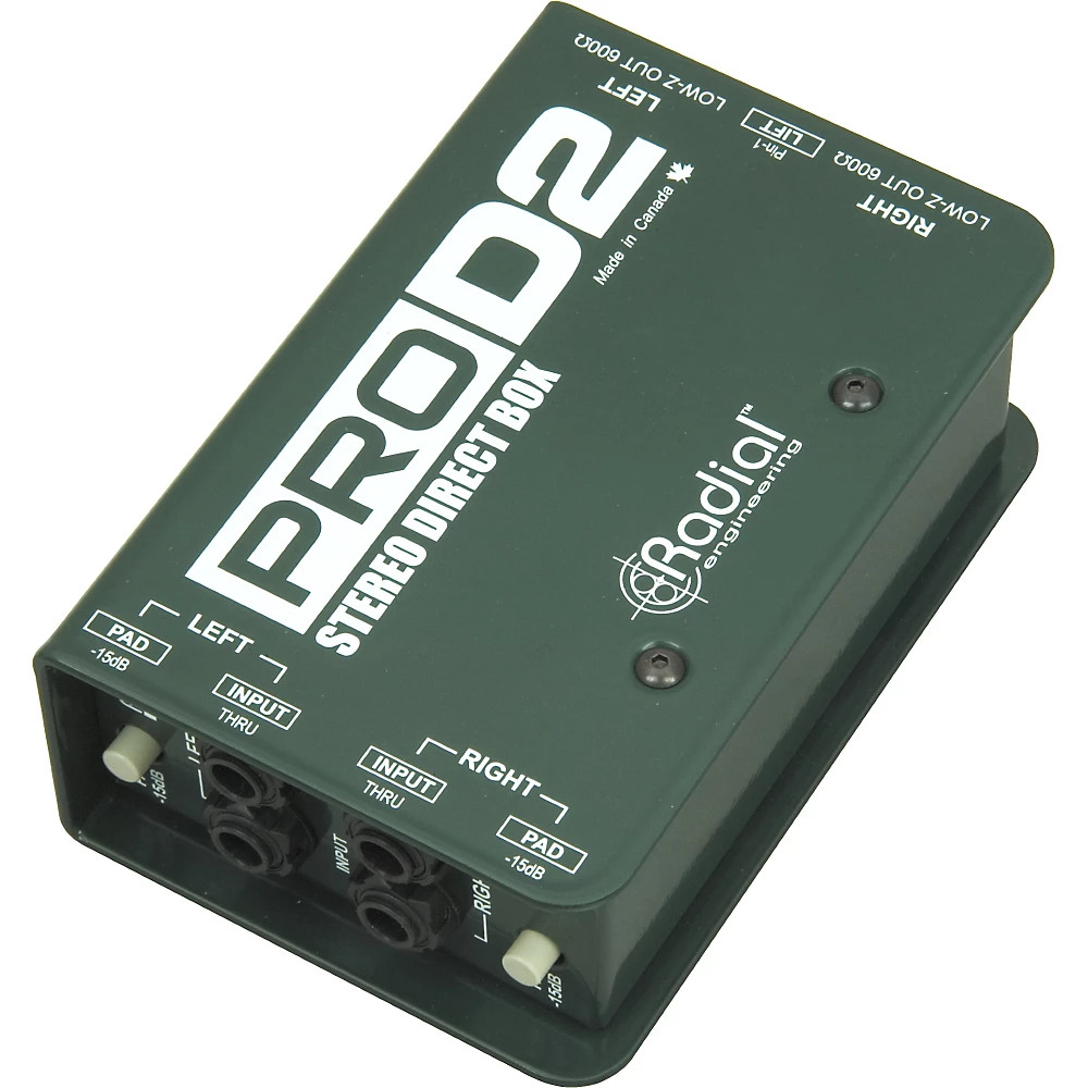 Radial Engineering ProD2 Passive Stereo Direct Box