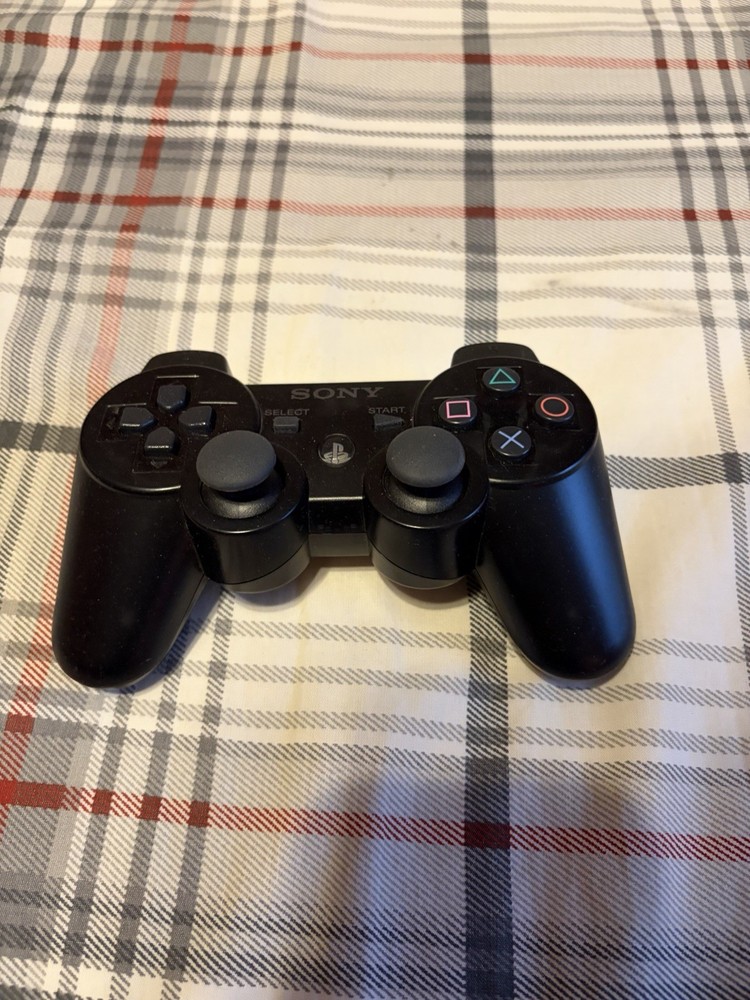 PlayStation 3 PS3 Six-Axis Controller Black, Tested And Working