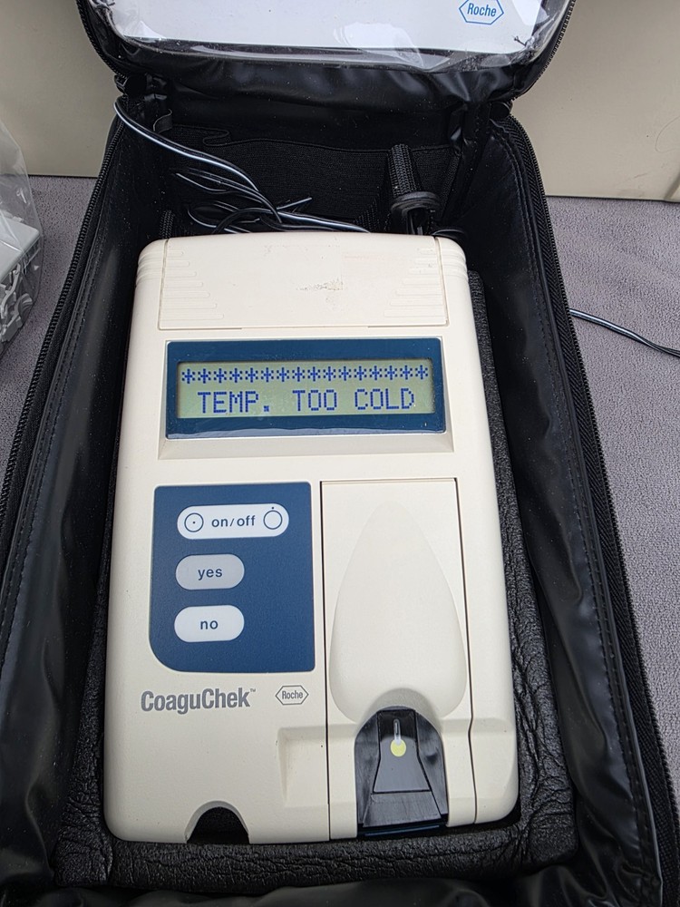 Boehringer Mannheim Roche Coague Check System For Prothrombin Time Self Testing