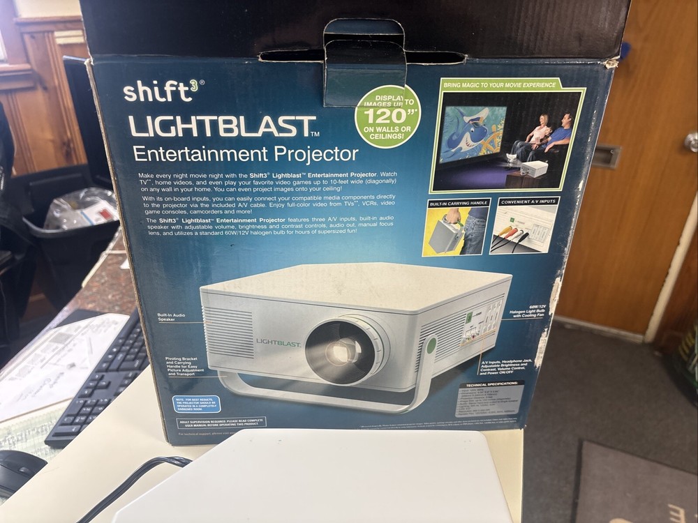 Light Blast Projector MerchSource 'Light-Blast' Projector 1635224 White & Green