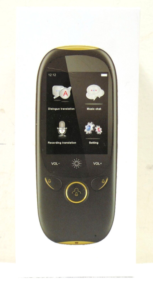 K1 Classic Language Smart Voice AI Translator - Handheld Rechargable Bluetooth