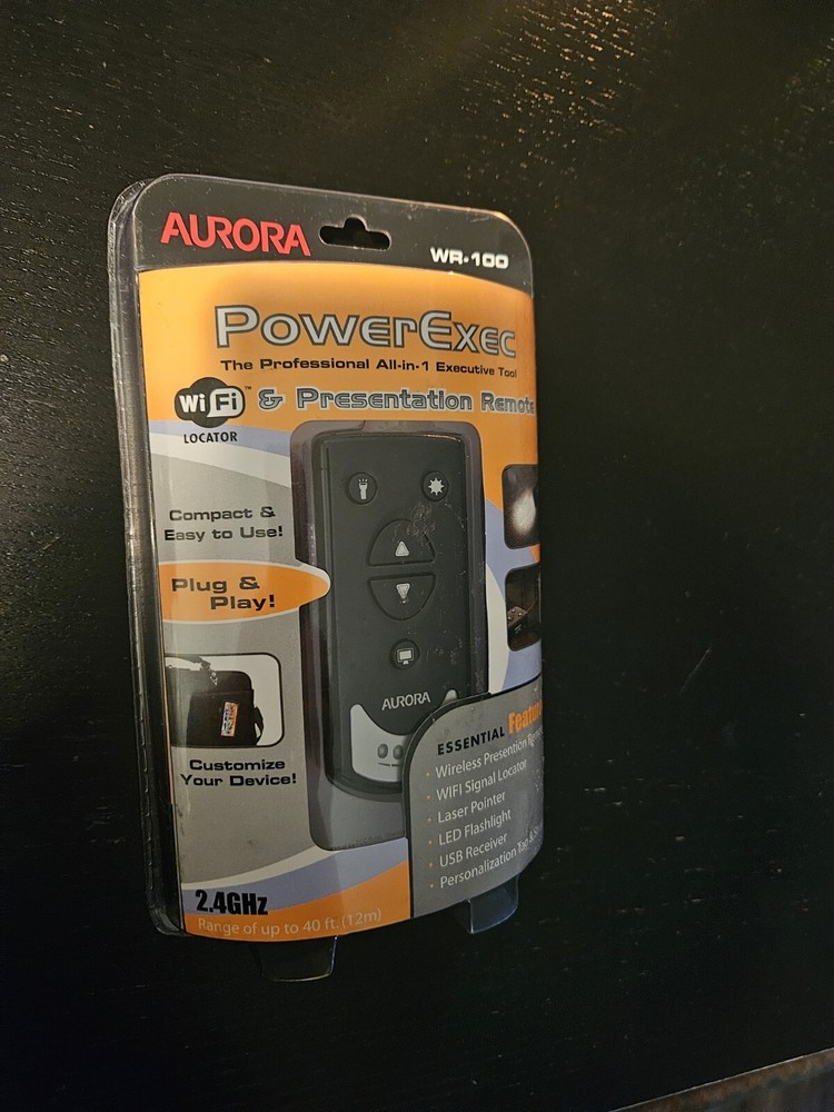 Wireless Presenter Remote Presentation USB Control. 2.4GHz Laser Pointer 160 Ft