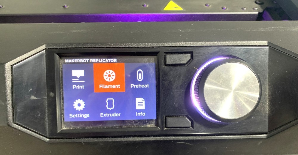 MakerBot Replicator Desktop 3D Printer W/Smart Extruder Power Tested