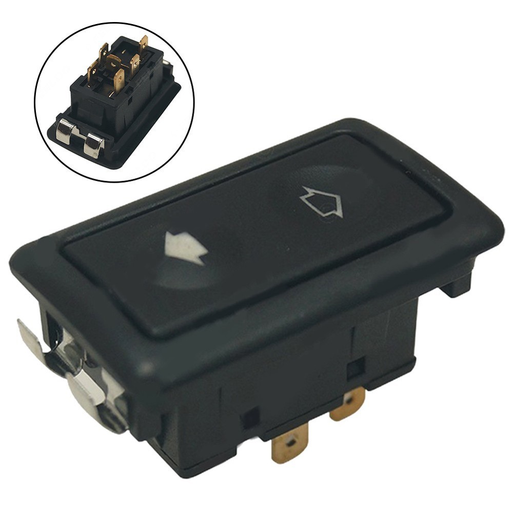 Non Deformable For Window Switch Button for All Autos with Green LED Light