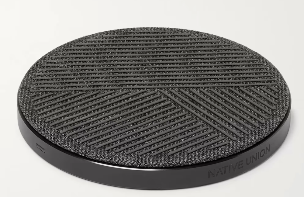 Native Union Drop - High Speed Wireless Charger 10W WITH CABLE AND WALL PLUG