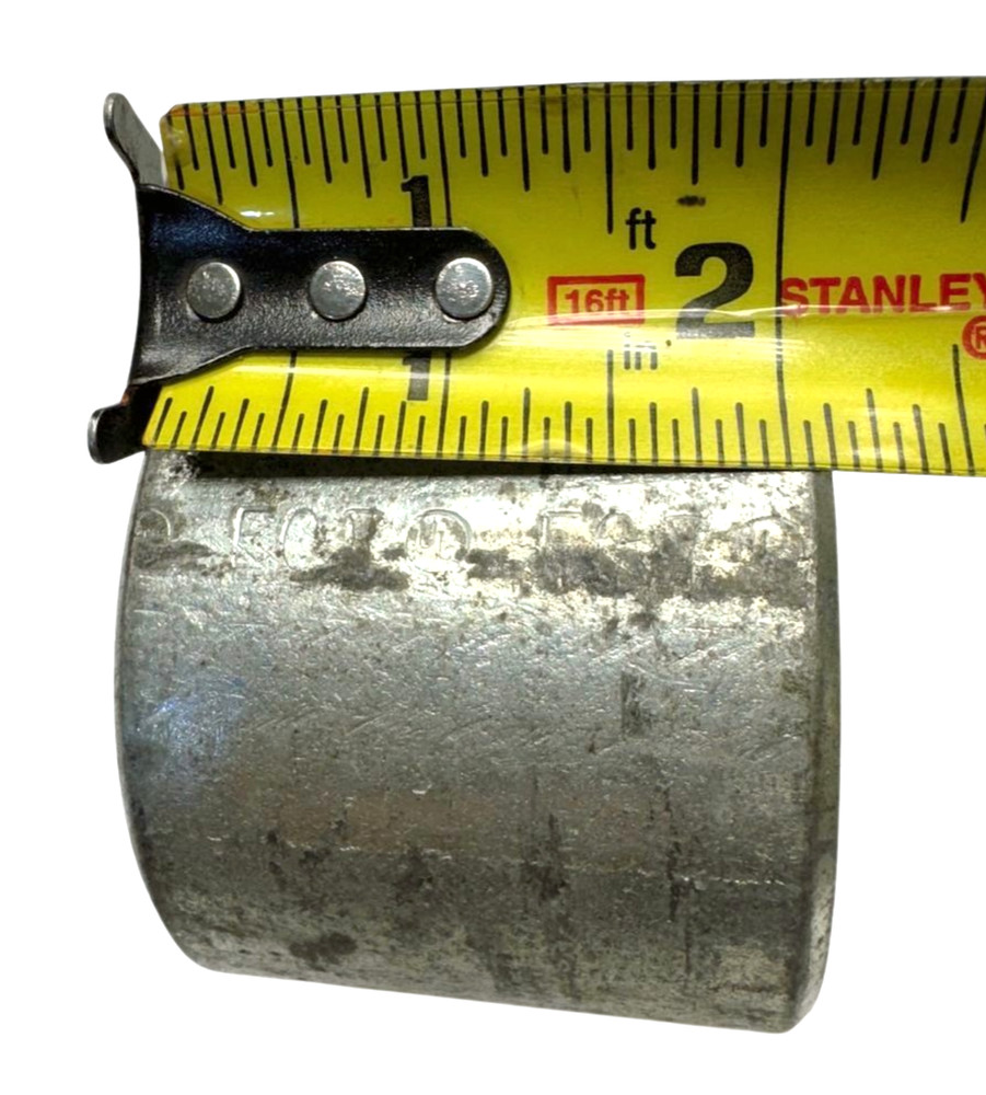 EC 2" Galvanized Full Threaded Conduit Coupling **Free Shipping**