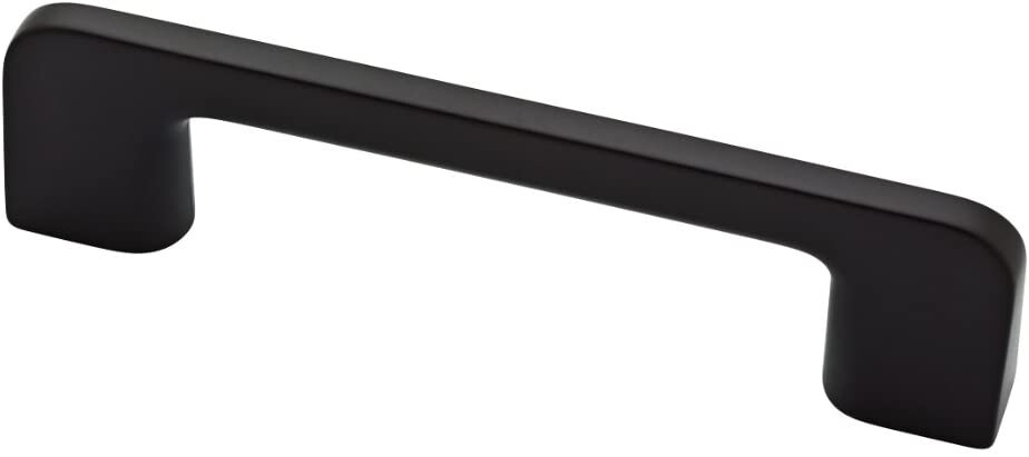 (5 Pack) 3-3/4 inch North Dalston Pull Flat Black