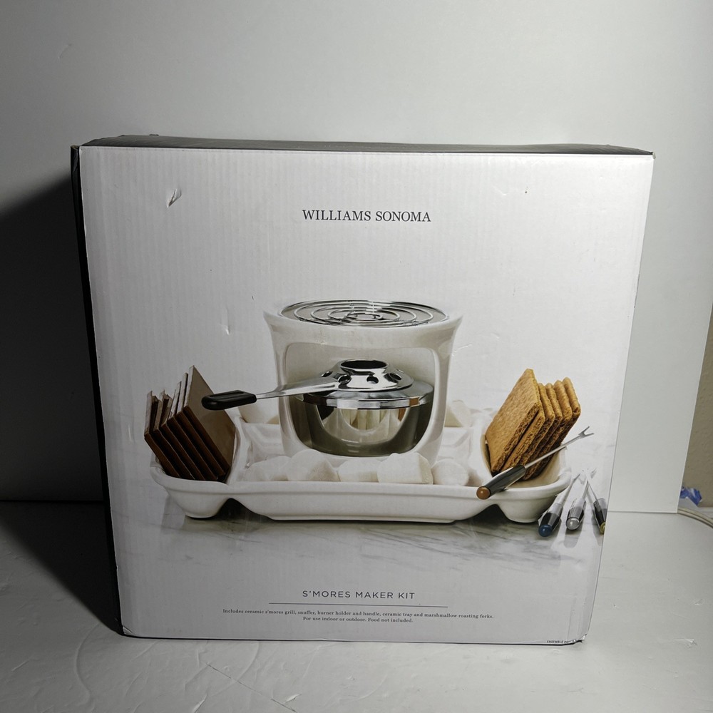 William Sonoma Smores Maker Kit New  open box