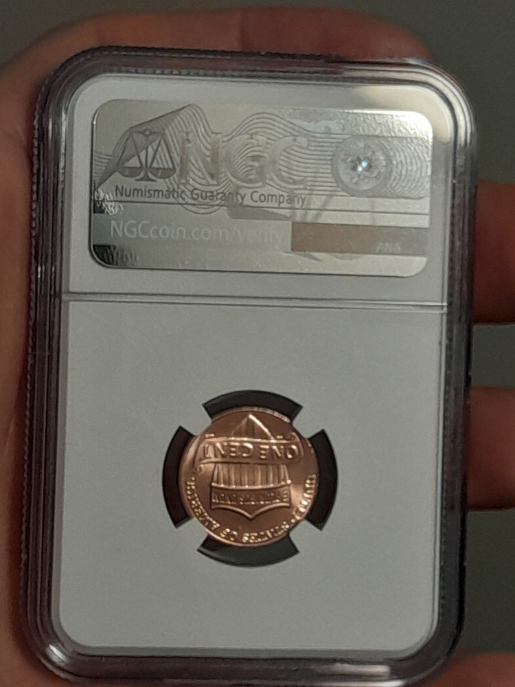 2025- D Lincoln Shield Cent NGC MS65RD