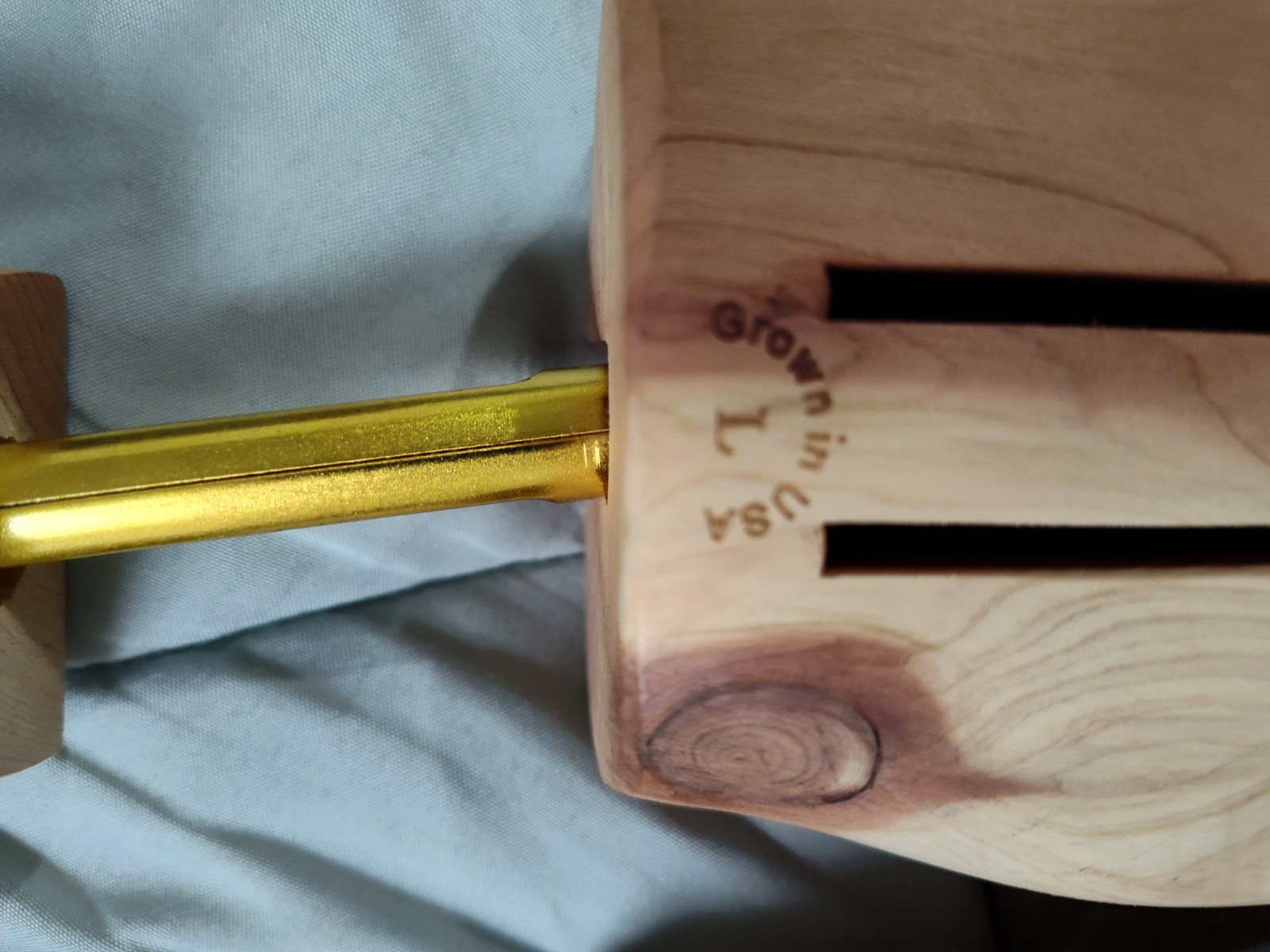 Wooden USA Grown Stratton Shoe Form Large