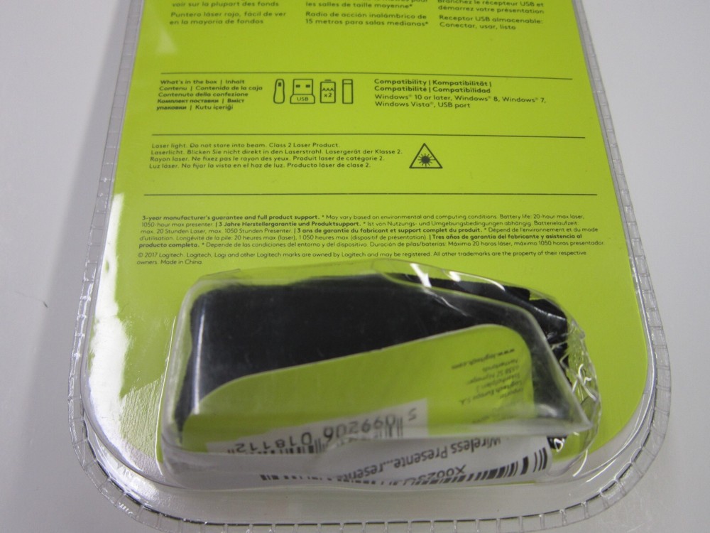 Logitech R400 Laser Presentation Remote