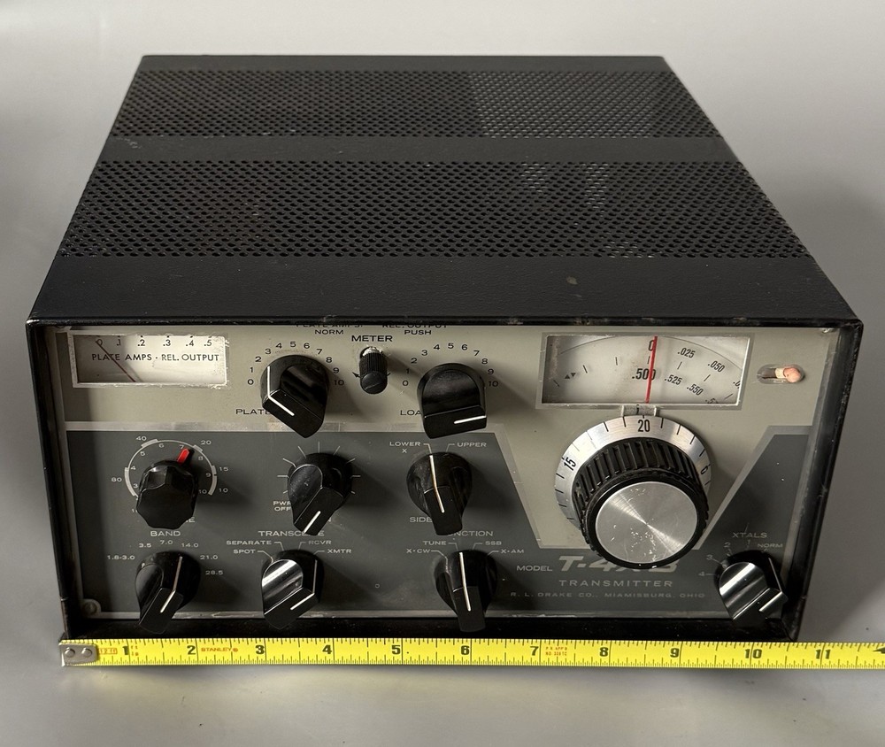 Parts/Repair Only — Untested — Drake T-4XB Transmitter — Must Read Description