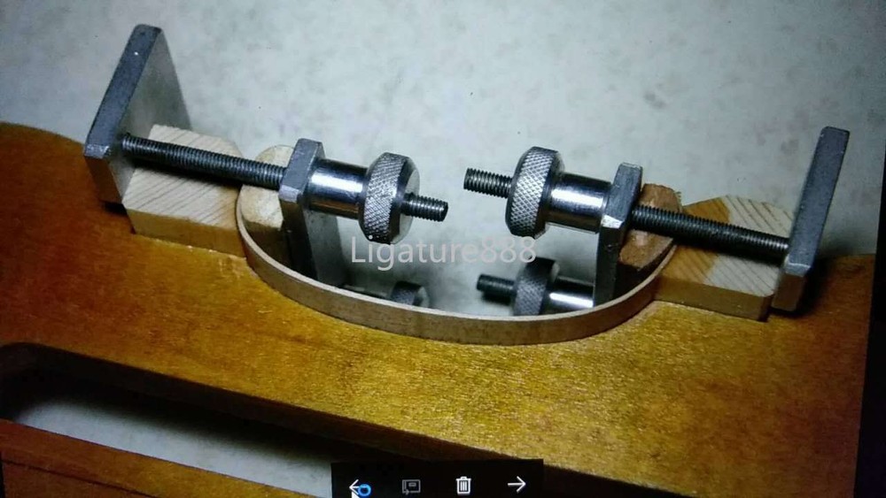 Violin Making Tools Violin Rib Clamp Hold Metal Adjustable Luthier Tools US 2pcs