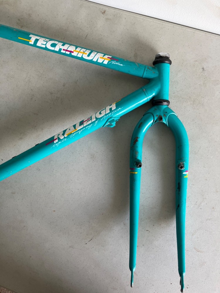 Raleigh Technium Bicycle Frameset With Rear Brake