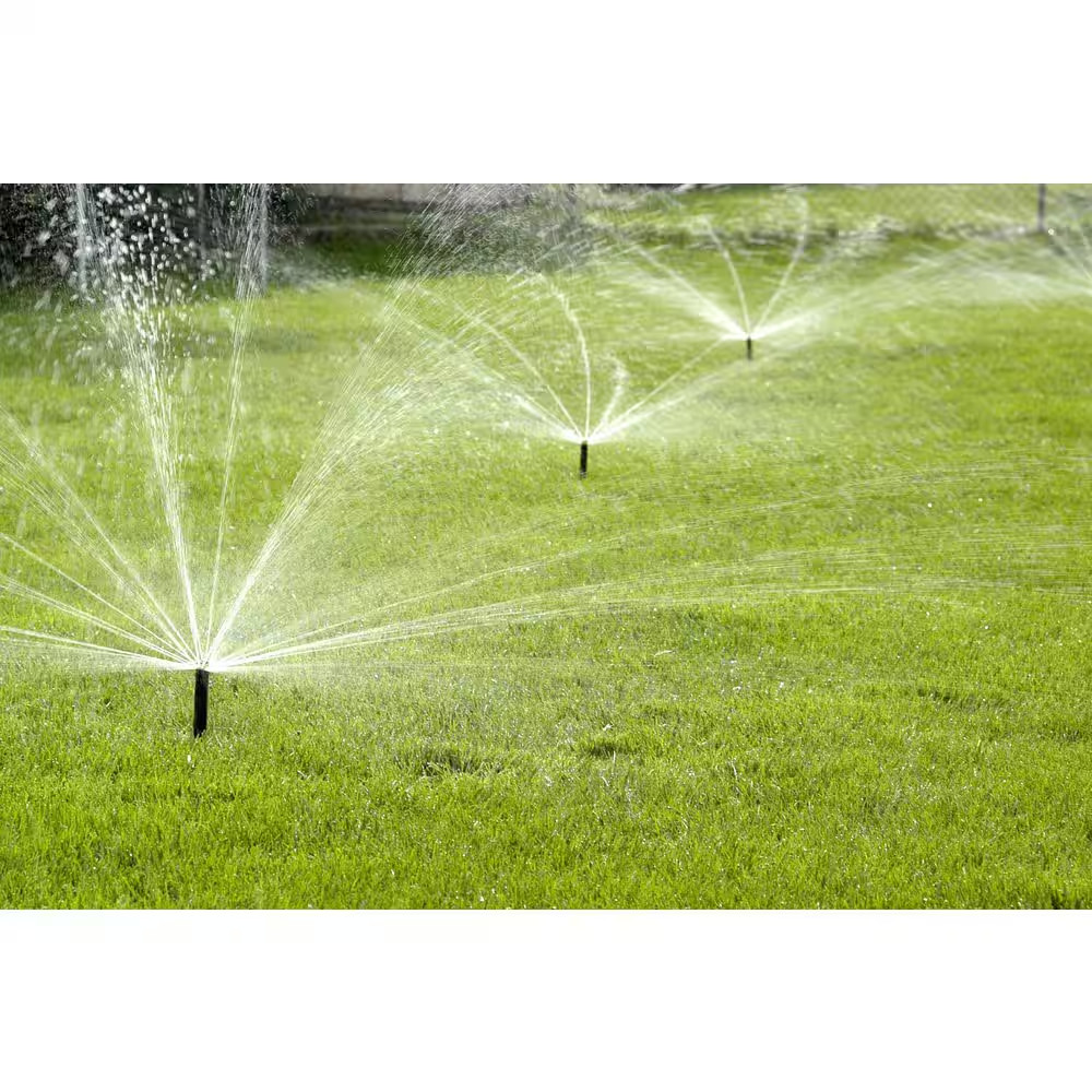 Rotary Sprinkler Nozzle, Full Circle Pattern, Adjustable 8-14 Ft.