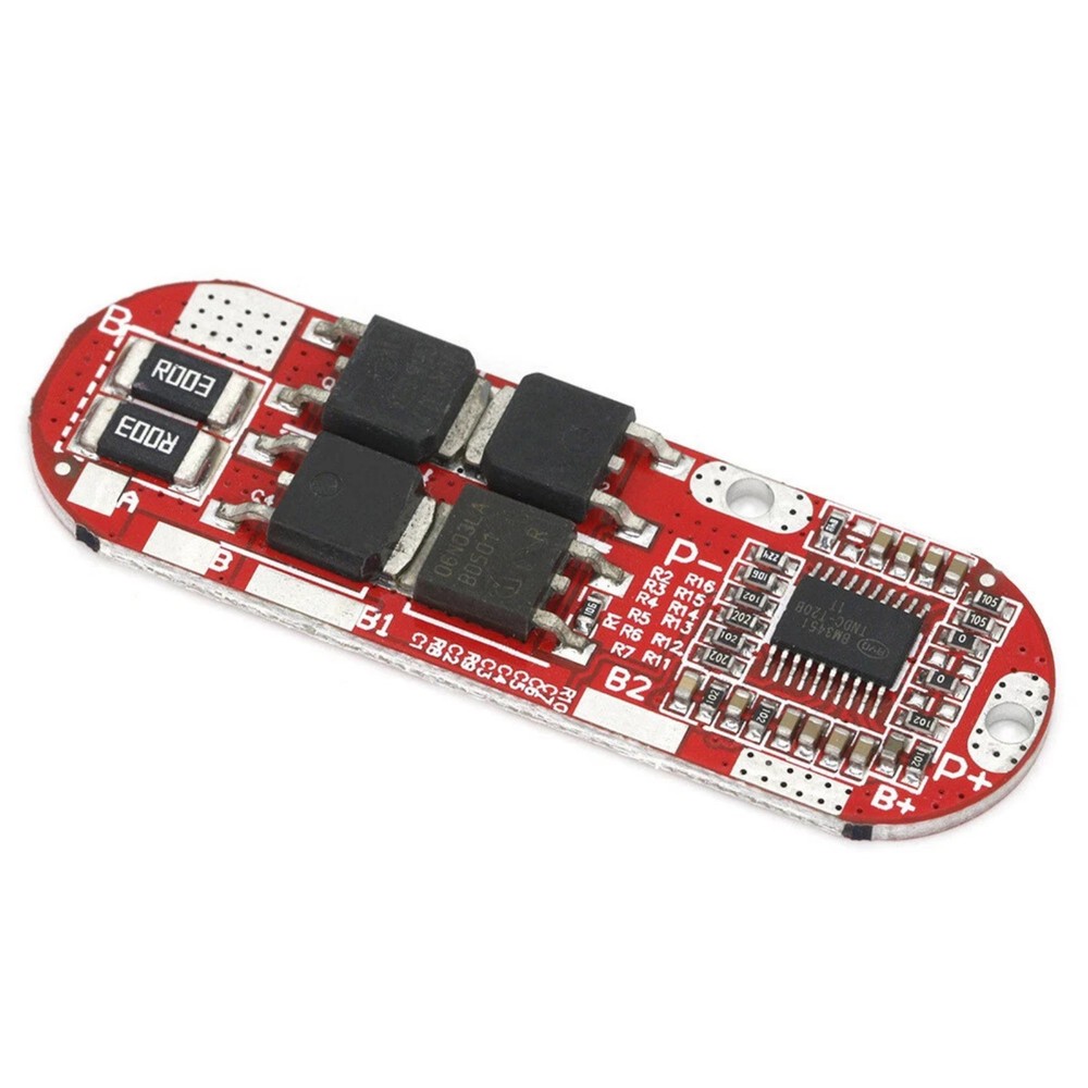 4pcs 5S 25A BMS Board for LiMnO2 Li-polymer Battery Protection Parameters Set