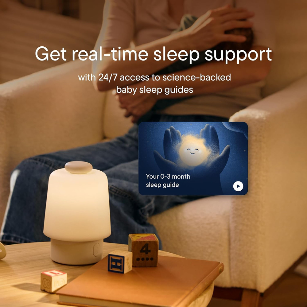 Sound Machine, Night Light (Putty) | Sleep Support | Registry Essential, Routine