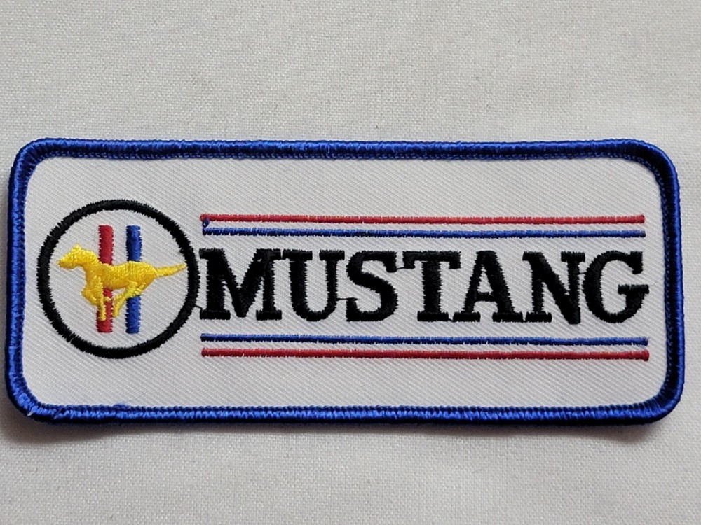 Vintage NOS Patch Ford Mustang Shirt Jacket Hat