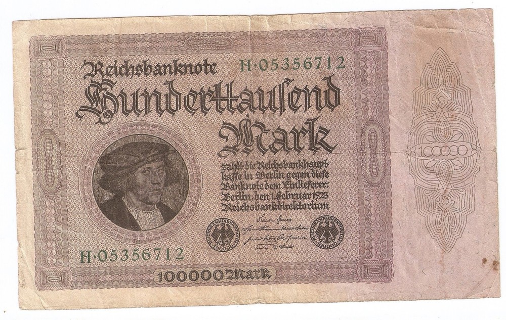 GERMANY 100 000 mark 1923 #  05356712