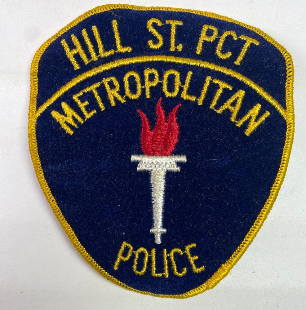 Hill St Pct Metropolitan Police Patch B1D