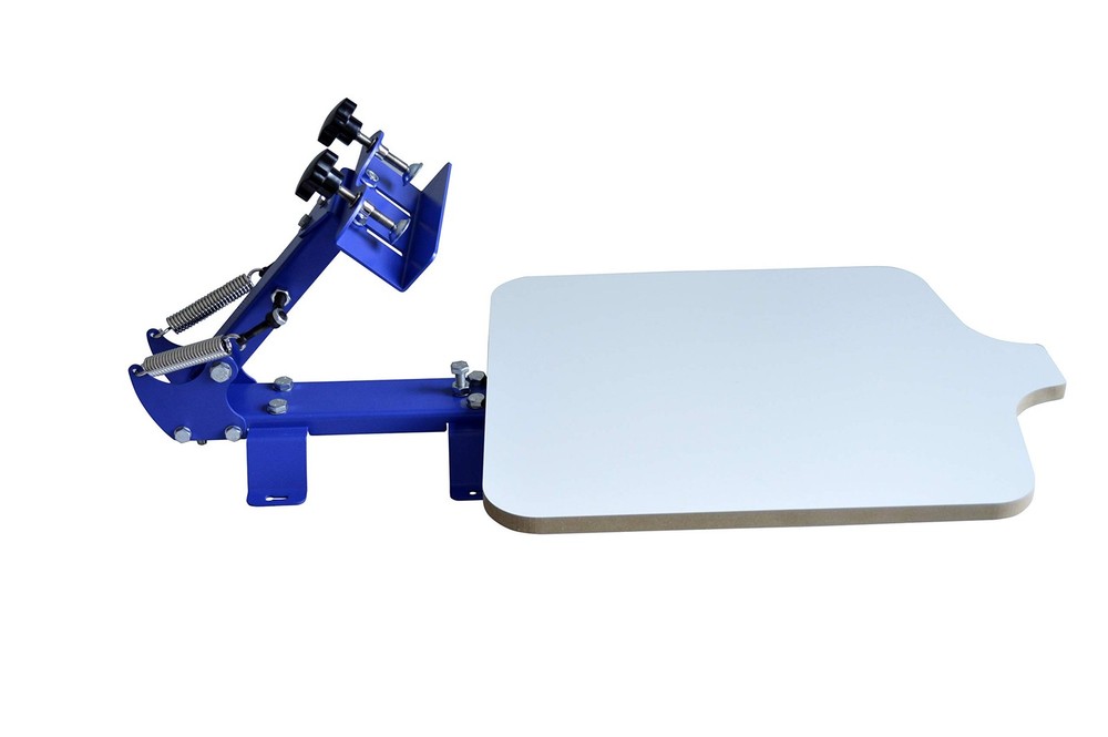 Techtongda 1 Color 1 Station Screen Printing Table Press Kit Machine Silk Screen