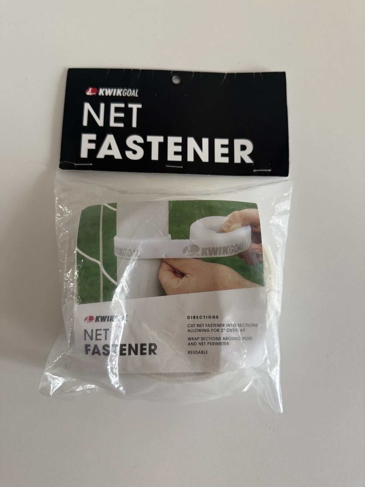 Kwik Goal Deluxe Net Fastener, 25-Feet L X 1-Inch W