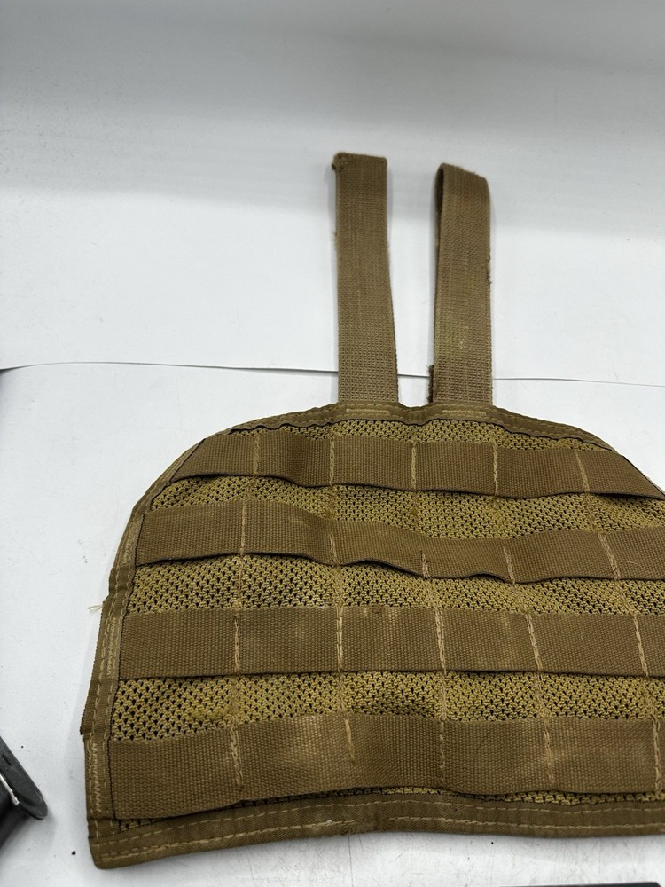 SPEC OPS Drop Leg Molle Panel Holster Admin Utility Coyote Brown Mesh USMC