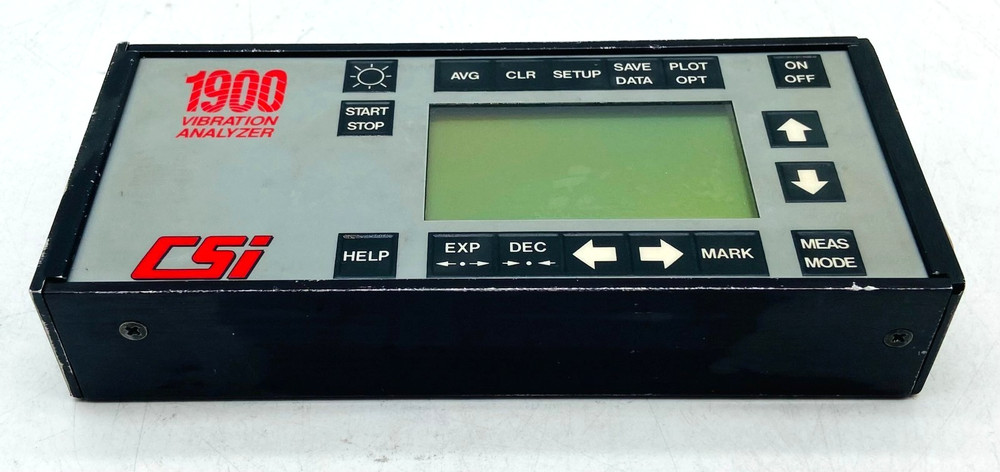 CSI 1900 VIBRATION ANALYZER