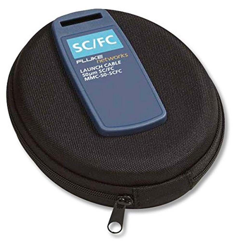 Fluke Networks MMC-50-SCFC Multimode Launch/Tail Cable, for Testing 50 µm FC