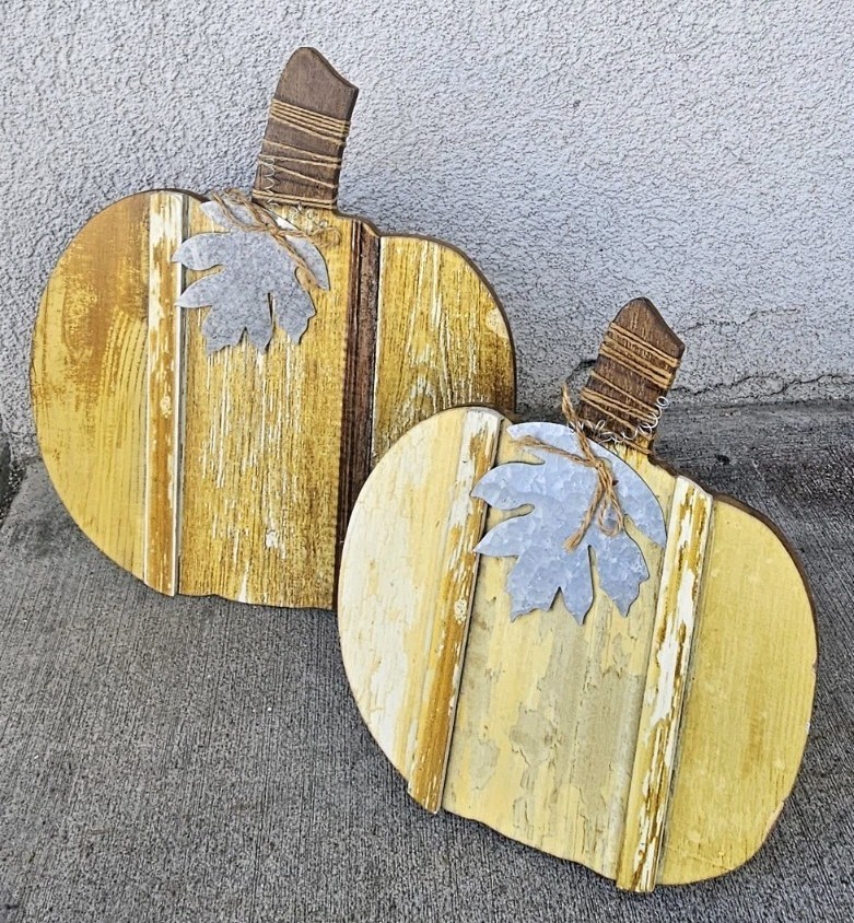Pumpkin Decor, Wood