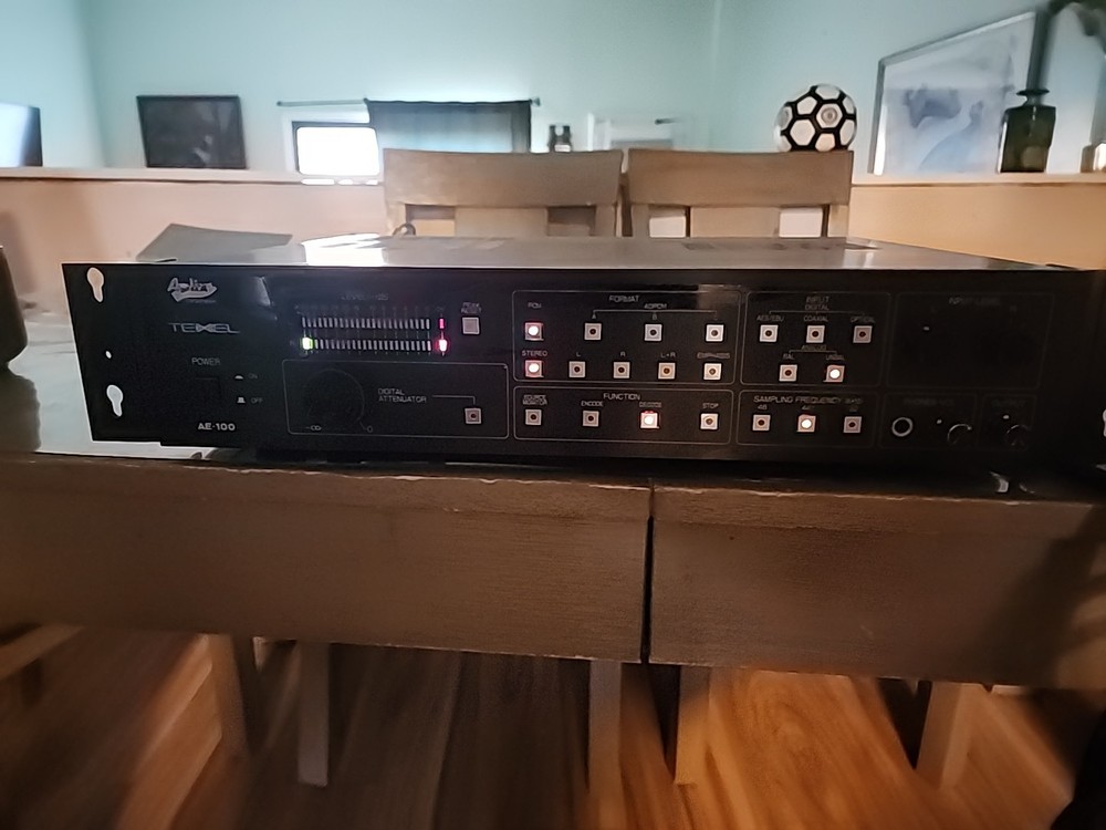 Rare Aplix Texel AE-100 Digital Attenuator UNTESTED