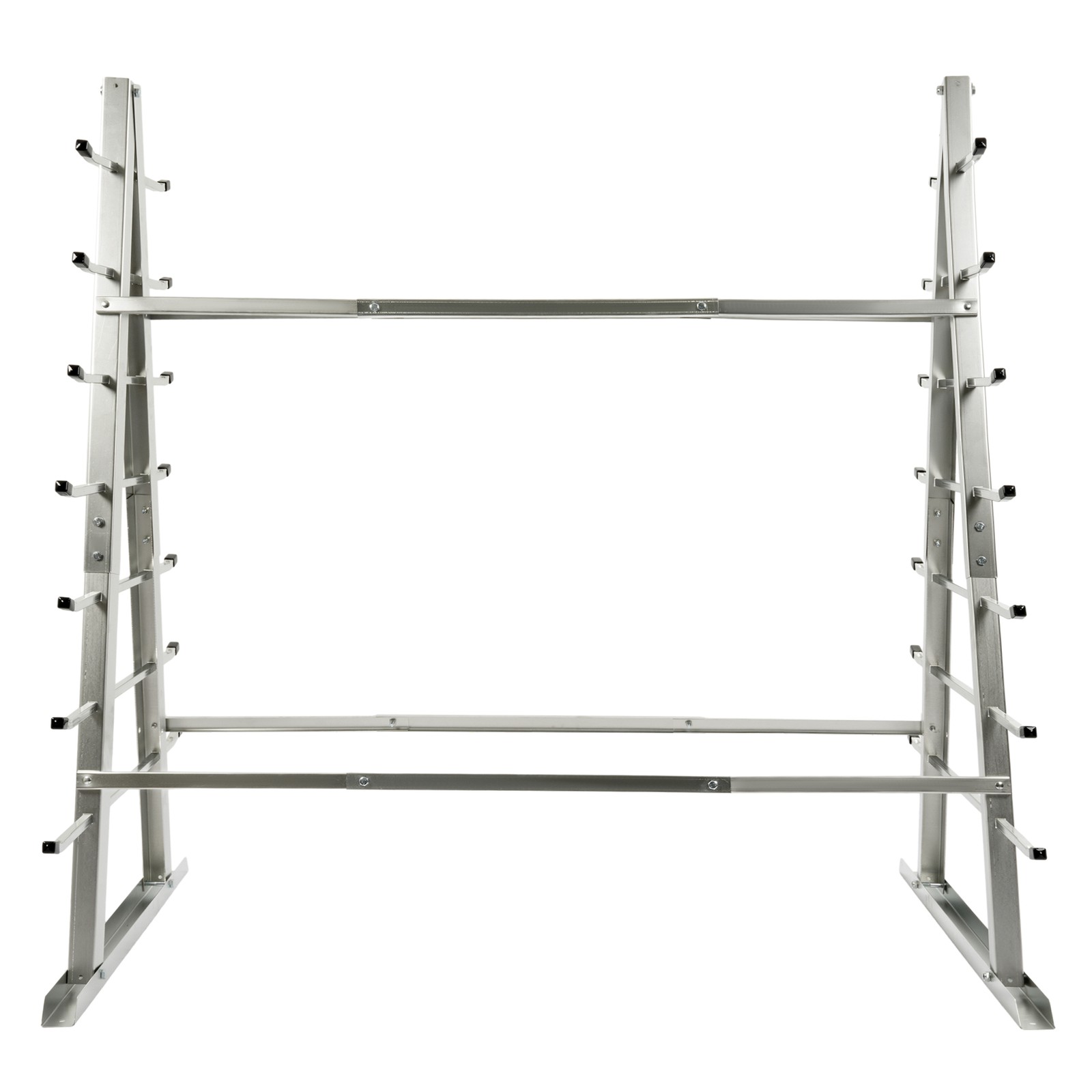 Heavy Duty Steel Horizontal Storage Rack with 7-Tier For Lumber/Pipe Organizer