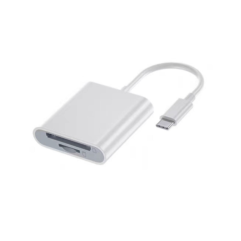 For Apple iPhone 15 Pro Max Plus USB Stick SD TF Card Reader Type C OTG Adapter