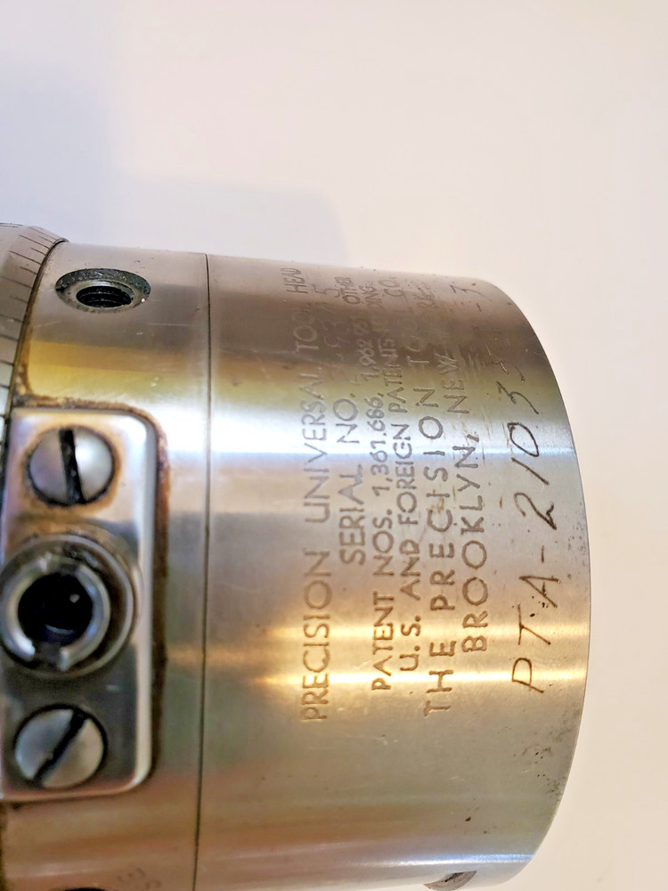 Universal Boring head 3 1/2" dia The Precision Tool Co.
