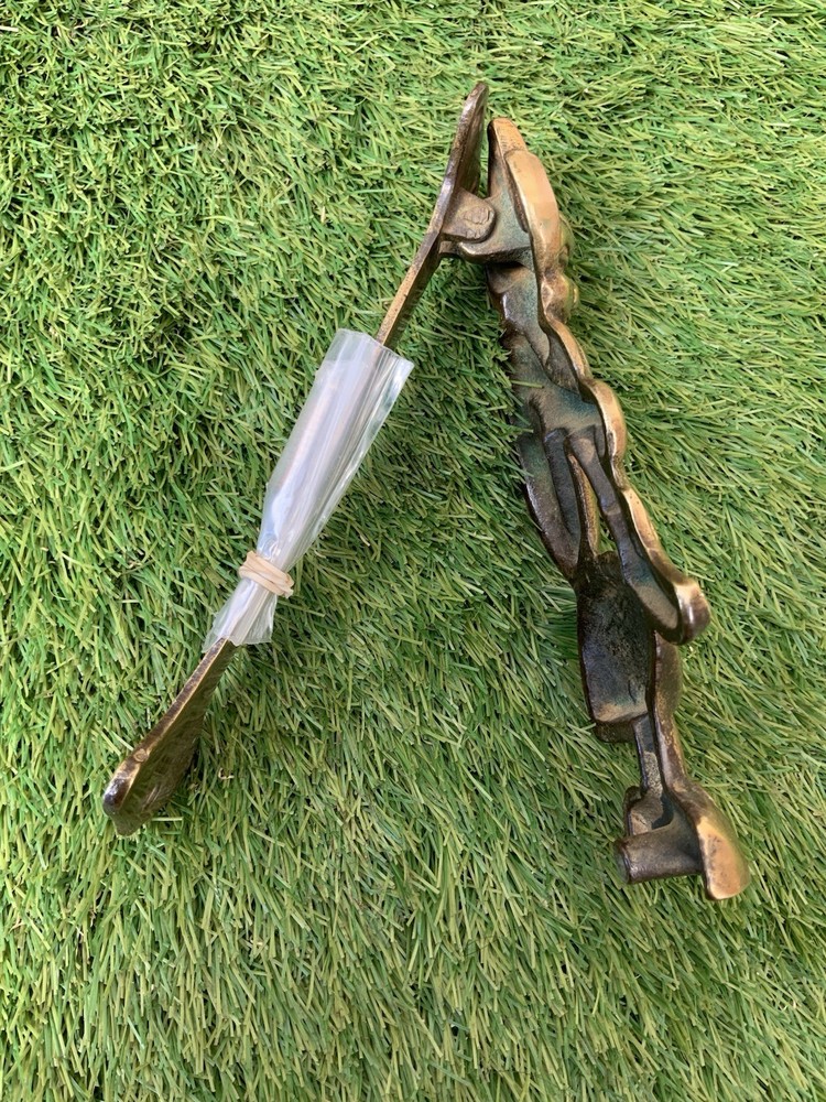 Vintage Brass Pixie Door Knocker B559