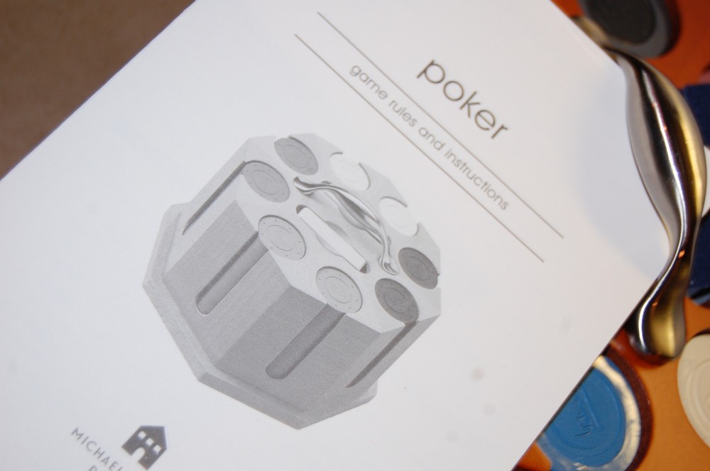 NIB Michael Graves Design Poker Set