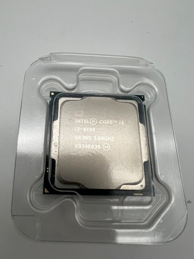 Intel SR3N5 i3-8100 3.6GHz 6MB Cache Quad Core Processor SR3N5
