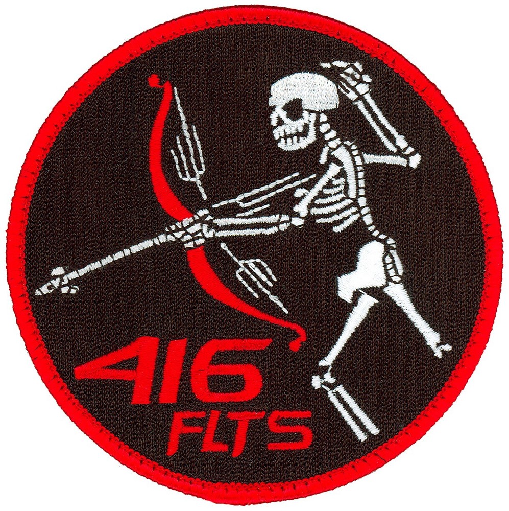 USAF 416th FLIGHT TEST SQUADRON PATCH