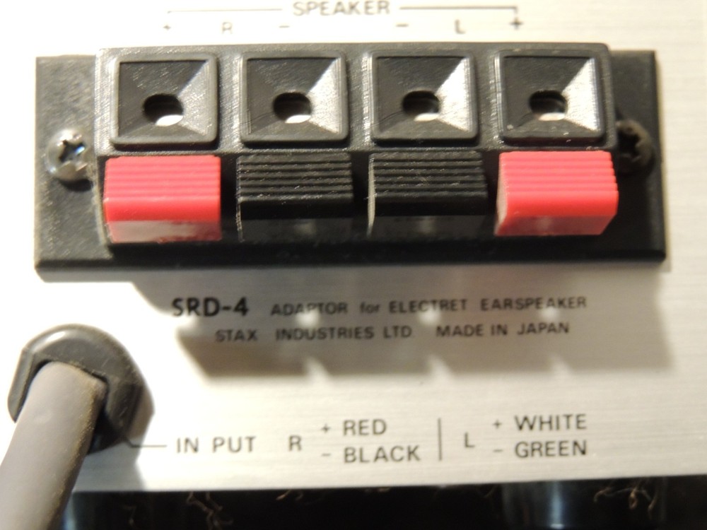 STAX Adapter for Electret Earspeaker SRD-4