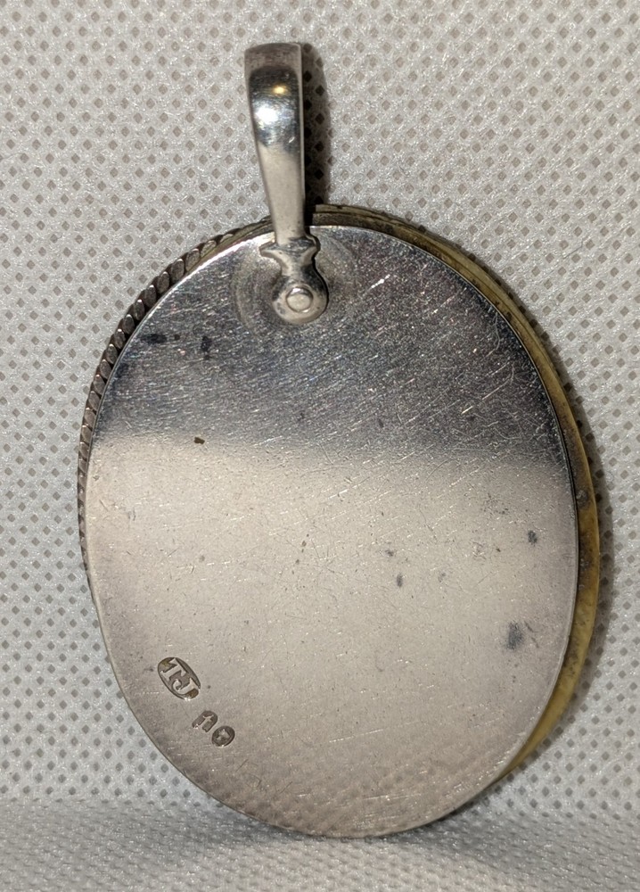 Victorian Silver Aide Memoire Chatelaine Pendant Birmingham